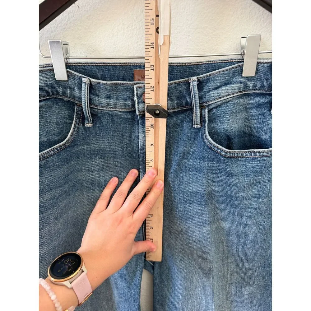 Mother the hustler roller ankle slip and fall jeans 31 like new